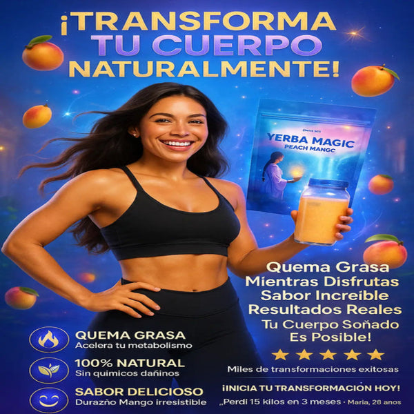 Yerba Magic® 🥭 Té Natural En Polvo IMPORTADO 🇺🇸